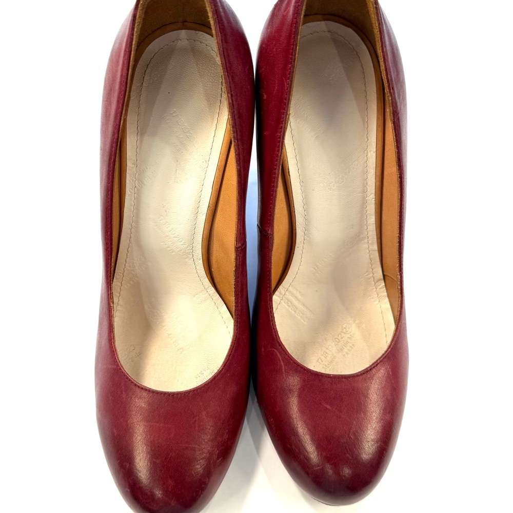 Maison Margiela Burgundy Heels